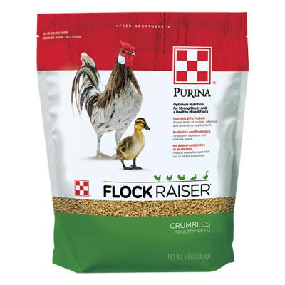 Purina Flock Raiser Crumbles 5 lb.