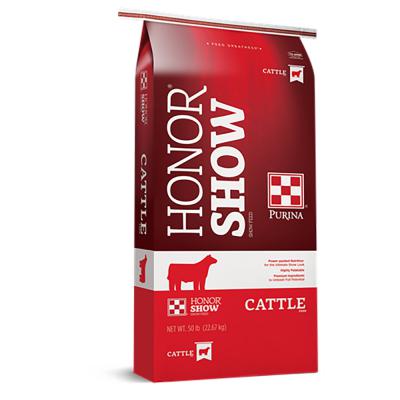 Purina Honor Show Chow Fitter's Edge Cattle Feed 50 lb.