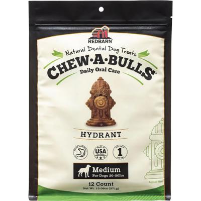 Redbarn Chew-A-Bulls Hydrant Medium 12 Count