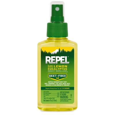 Repel Plant-Based Lemon Eucalyptus Insect Repellent Pump Spray 4 oz.