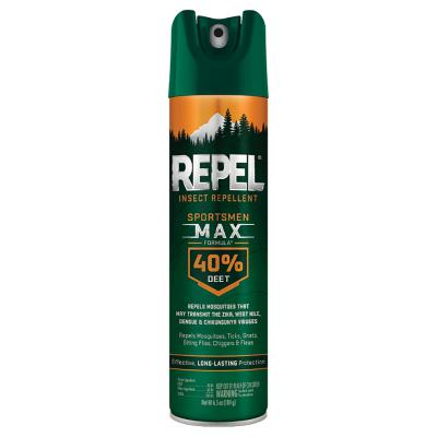 Repel Insect Repellent Sportsmen Max Formula 40% Deet Aersol 6.5 oz.