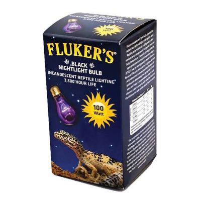 Fluker's Black Nightlight Bulb 100 Watt