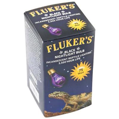 Fluker's Black Nightlight Bulb 75 Watt