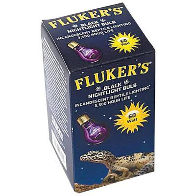 Fluker's Black Nightlight Bulb 60 Watt