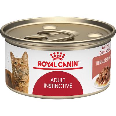 Royal Canin Adult Instinctive Thin Slices in Gravy Canned Cat Food 3 oz.