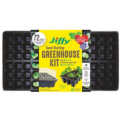 Jiffy Seed Starting Greenhouse Kit 72 Cells