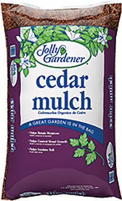 Jolly Gardener Cedar Mulch 2 CuFt