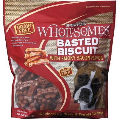 Sportmix Wholesomes Grain Free Biscuits Bacon 3 lb.