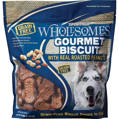 Sportmix Wholesomes Grain Free Biscuits Peanut 3 lb.