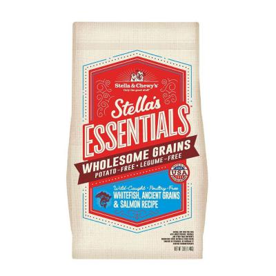 Stella & Chewy's Stella's Essentials Wholesome Grains Whitefish, Ancient Grains & Salmon Recipe Dog Food 3 lb.