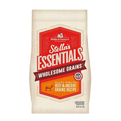 Stella & Chewy's Essentials Wholesome Grains Beef 25 lb.