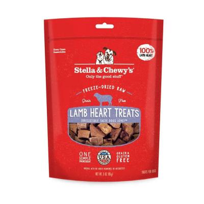 Stella & Chewy's Freeze-Dried Raw Lamb Heart Dog Treats 3 oz.