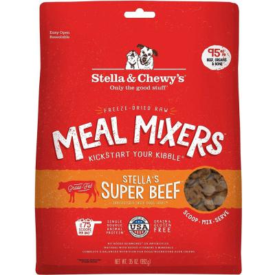 Stella & Chewy's Freeze-Dried Raw Meal Mixers Stella's Super Beef 35 oz.