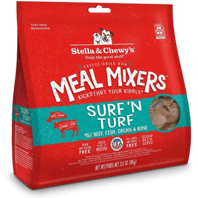 Stella & Chewy's Freeze-Dried Raw Meal Mixers Surf 'N Turf 3.5 oz.