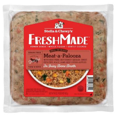 Stella & Chewy's Freshmade Meat-A-Palooza Gently Cooked Dog Food 16 oz.