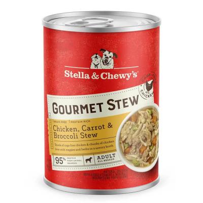 Stella & Chewy's Gourmet Stew Chicken, Carrot & Broccoli Canned Dog Food 12.5 oz.
