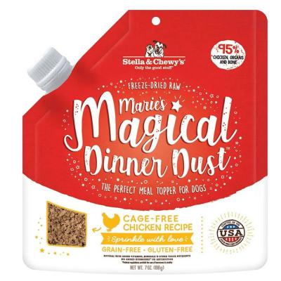 Stella & Chewy's Freeze-Dried Raw Marie's Magical Dinner Dust Cage-Free Chicken Recipe 7 oz.