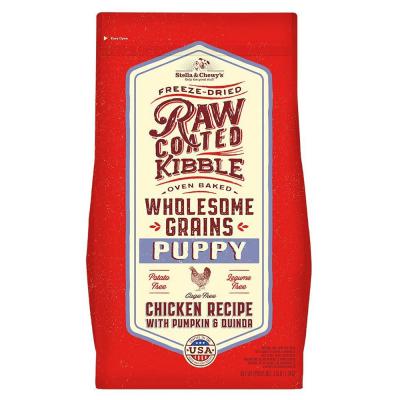 Stella & Chewy's Wholesome Grains Freeze Dried Raw Coated Kibble Puppy Chicken Recipe 3.5 lb.