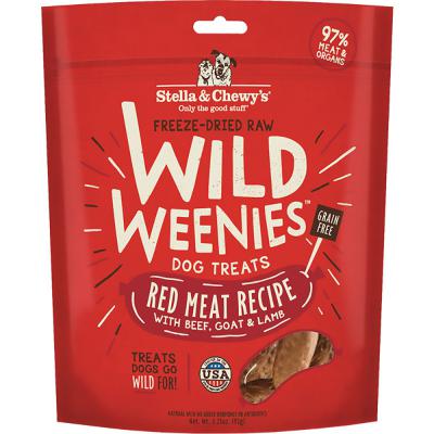 STELLA & CHEWYS WILD WEENIES RED MEAT 3.25 oz.