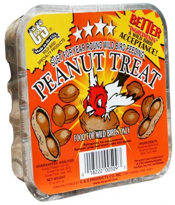 C&S Suet Peanut Treat 11 oz.