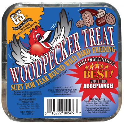 C&C Suet Woodpecker Treat 11 oz.