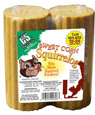 C&S Corn Squirrelog Refill 2 Pack