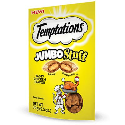 Temptations Jumbo Stuff Tasty Chicken Flavor 2.5 oz.