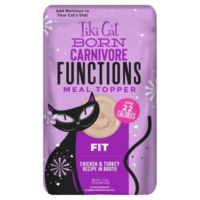 Tiki Cat Functions Meal Topper Fit Chicken & Turkey 1.5 oz