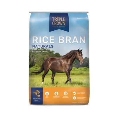 Triple Crown Rice Bran Naturals 40 lb.