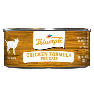 Triumph Chicken Formula Cat Food 5.5 oz.