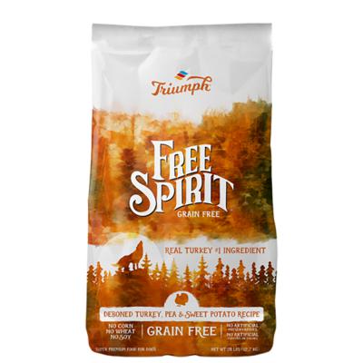 Free Spirit Grain Free Turkey, Pea & Sweet Potato Recipe 26 lb.