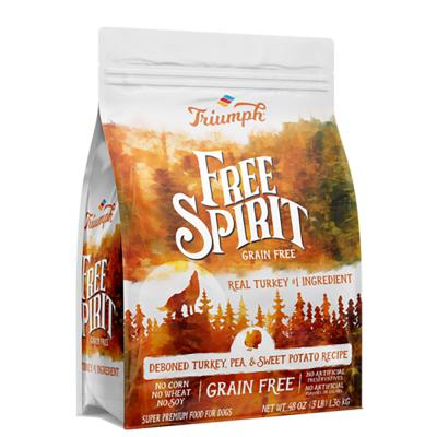 Free Spirit Grain Free Turkey, Pea & Sweet Potato Recipe 3 lb.