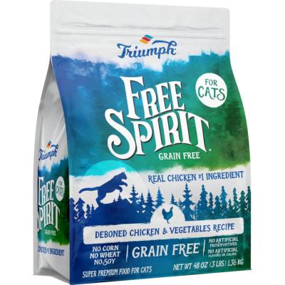 Free Spirit Cat Grain Free Chicken & Vegetables 3 lb.