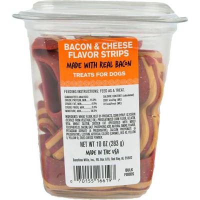 Triumph Bacon & Cheese Flavor Strips 10 oz.