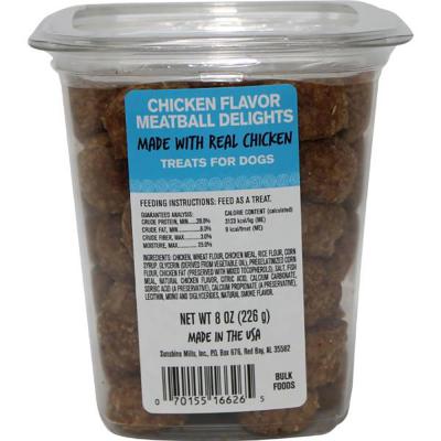 Triumph Chicken Flavor Meatball Treats 8 oz.