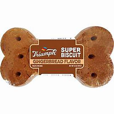 Triumph Super Biscuit Gingerbread Flavor 3.5 oz.