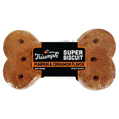 Triumph Super Biscuit Pumpkin & Cinnamon Flavor 3.5 oz.