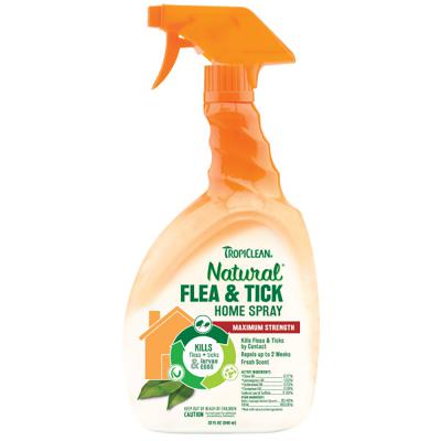 TropiClean Natural* Flea & Tick Home Spray For Dogs 32 oz.