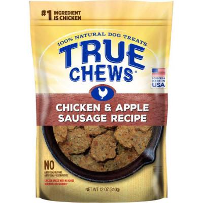 True Chews Chicken & Apple Sausage Recipe 12 oz.
