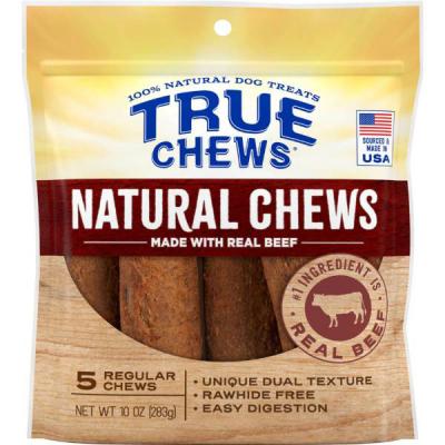 True Chews Natural Chews Beef 5 Count 10 oz.