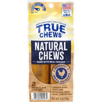 True Chews Natural Chews Chicken 2 Count 4 oz.