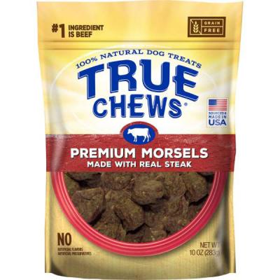 True Chews Premium Morsels Steak 10 oz.