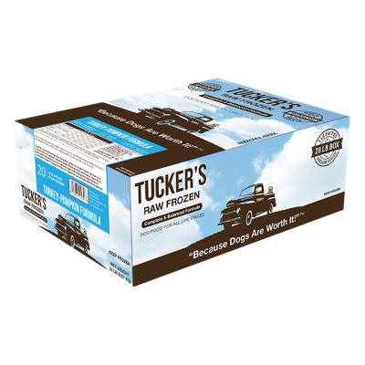 Tuckers Raw Frozen Turkey & Pumpkin Formula Dog Food 20 lb.