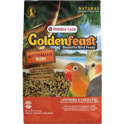 Versele-Laga Goldenfeast Australian Blend Lovebird & Cockatiel 3 lb.