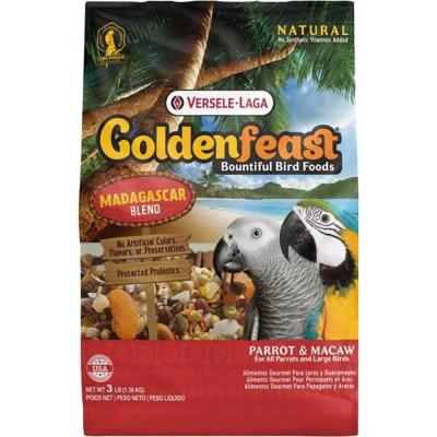 Verele-Laga Goldenfeast Madagascar Blend Parrot & Macaw 3 lb.