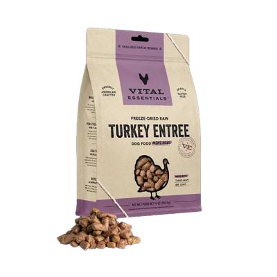 Vital Essentials Freeze Dried Raw Turkey Entree Mini Nibs 14 oz.