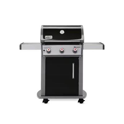 Weber Spirit E-310 Gas Grill LP With Cabinet Black