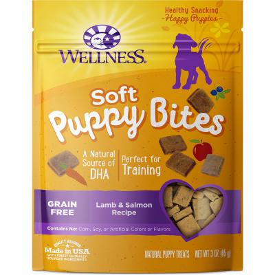 Wellness Soft Puppy Bites Lamb & Salmon 8 oz.