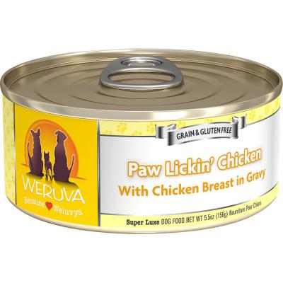 Weruva Dog Paw Lickin' Chicken 5.5 oz.