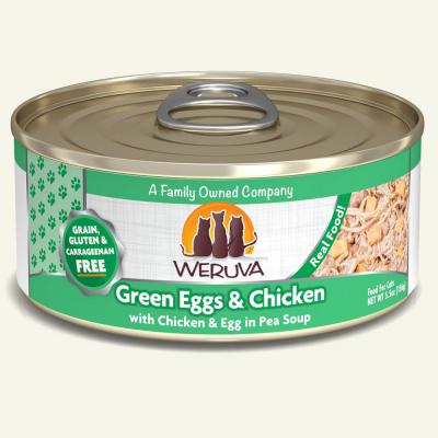 Weruva Cat Green Eggs & Chicken 5.5 oz.
